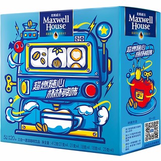 Maxwell House 麦斯威尔 三合一速溶咖啡饮品 5口味 412g