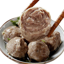 潮夫道牛筋丸250g牛肉丸潮汕火锅食材关东煮丸子丸料空气炸锅部队火锅