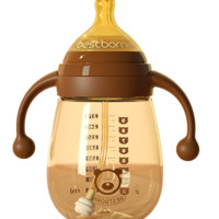 bestborn 贝适邦 BB7001 PPSU奶瓶 抑菌版 270ml 金黄色 6月+