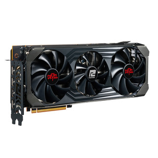 POWERCOLOR 撼讯 RX 6700 XT 红魔 显卡 12GB 黑色