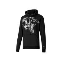 PUMA 彪马 PERFORMANCE GRAPHIC 男子运动卫衣 519447-01 黑色/白色 XL