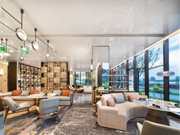 周末清明均不加价盐城港府文华酒店湖景大床房2晚连住套餐含双早双人