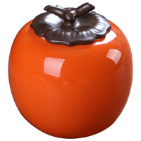 祥业 事事如意 柿子茶叶罐 90g