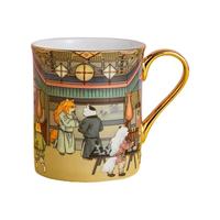 观复博物馆 观复猫古画系列 马克杯 260ml 清明上河图