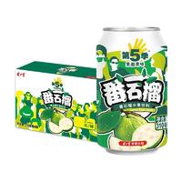 JIANLIBAO 健力宝 第5季果潮果味 番石榴水果饮料 310ml*24听