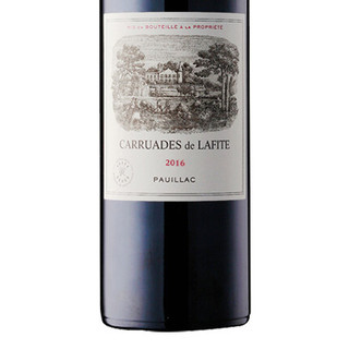 Carruades de Lafite 拉菲珍宝 小拉菲 干红葡萄酒 2016年 750ml