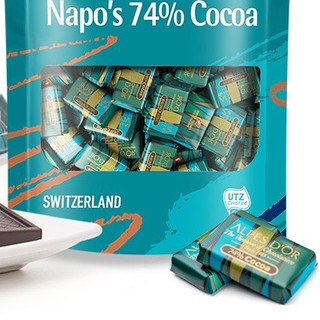 Alpes d'Or 爱普诗 74% 黑巧克力 500g