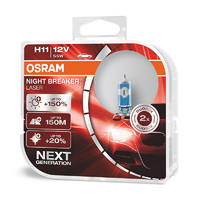 OSRAM 欧司朗 新一代激光夜行者 H11 汽车卤素大灯