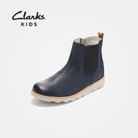 Clarks 其乐 男童英伦风休闲皮靴