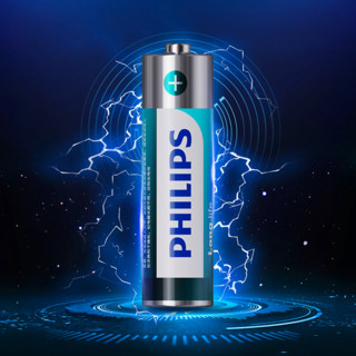 PHILIPS 飞利浦 R6L4FU 5号碳性电池 1.5V