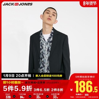 JACK JONES 杰克琼斯 219108510B 男士休闲西装