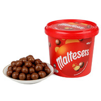 maltesers 麦提莎 麦丽素 脆心巧克力桶装零食 465g