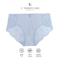 V TWENTY ONE V21专柜同款舒适透气提臀收腹无痕女生三角短裤 性感蕾丝内裤女夏