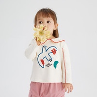 babycare 女童t恤秋新款婴儿宝宝长袖娃娃领上衣