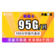 中国电信 翼盈卡 9元/月（65G全国通用+30G定向流量）+100分钟 电信新品流量卡