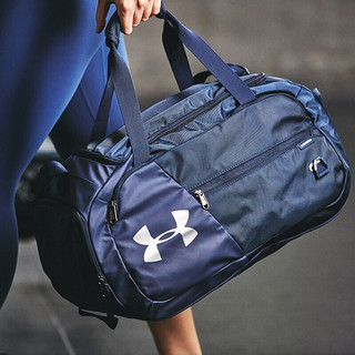 UNDER ARMOUR 安德玛 中性运动包 1342656-408 深蓝色 41L