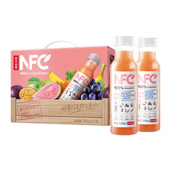 NONGFU SPRING 农夫山泉 NFC果汁饮料 番石榴混合汁 300ml*10瓶 礼盒