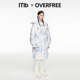 ITIB X OVERFREE 女士长款羽绒服 I214YRF016