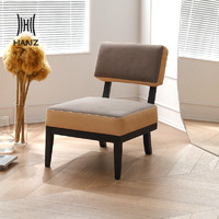 汉哲 现代简约单人沙发小户型靠背老虎椅轻奢设计师休闲椅子沙发椅