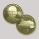 孙中山诞辰150周年纪念币 30mm 黄色铜合金 面值5元