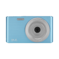 komery DC06 4K数码相机高像素高清自拍便携卡片机学生随身带拍照摄影2.7K 蓝色2.4寸屏 标配 (需自购内存卡)