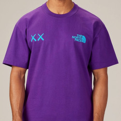 thenorthface北面kaws联名系列7wll男士短袖t恤