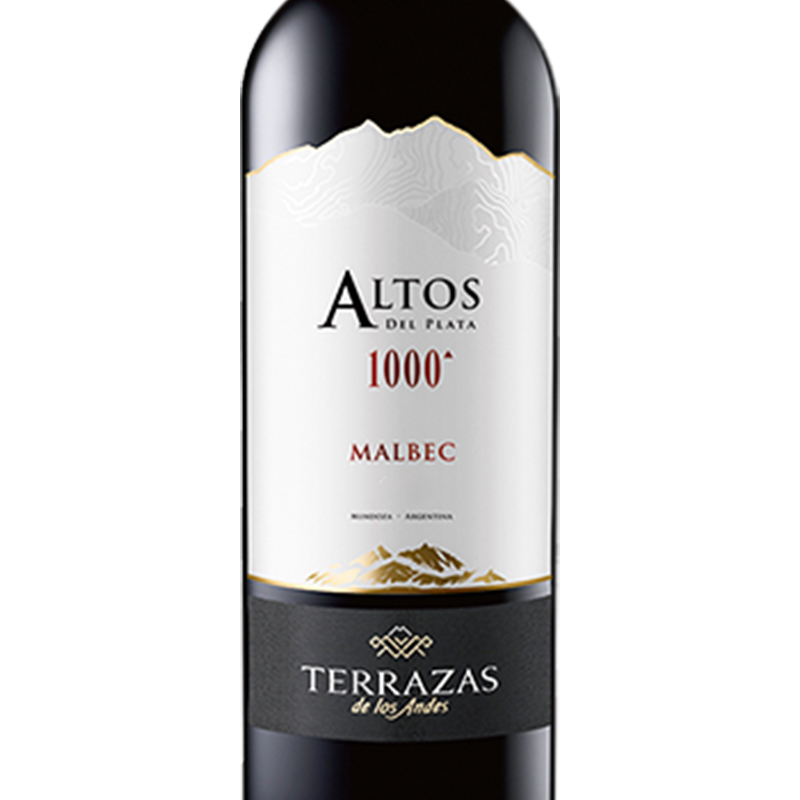 台阶 安第斯山脉1000马尔贝克 干红葡萄酒750ml 单瓶
