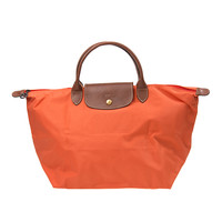 LONGCHAMP 珑骧 Le Pliage系列 女士短柄尼龙单肩饺子包 中号 L1623089