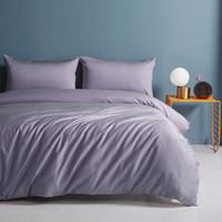 BEYOND 博洋 梵赛 长绒棉四件套 紫色 1.5m床 床单款