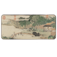 Langtu 狼途 SBD-5 鼠标垫 900*400*2mm 携琴访友图
