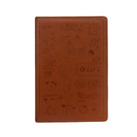 SHEN SHI 申士 50-18 A6线装式装订笔记本 棕色 单本装