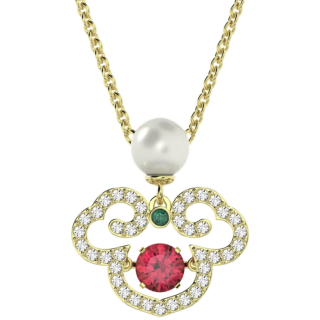 swarovski 施华洛世奇 gratia系列 5622086 锦云如意项链 38cm 故宫