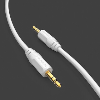 CHOSEAL 秋叶原 QS3210 3.5mm AUX音频线缆 0.5m 经典白