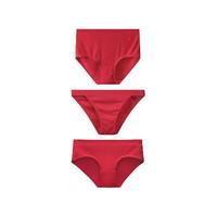 Bananain 蕉内 女士三角内裤套装 3P-U(RED)3-P 红色 M