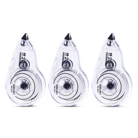 deli 得力 8172 修正带 30m 透明白 3支装