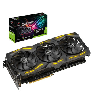 ROG 玩家国度 STRIX-GeForce GTX 1660Ti-A6G-GAMING 显卡 6GB 黑色