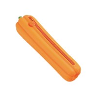 languo 蓝果 蔬菜系列 BD1014 硅胶笔袋 南瓜 橙色 单个装