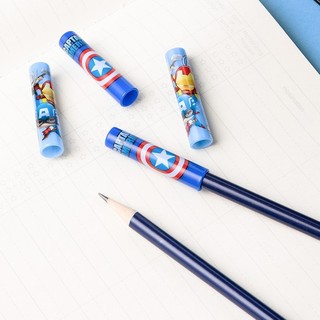 Disney 迪士尼 美国队长系列 E0234A 铅笔笔帽 蓝色 6个装