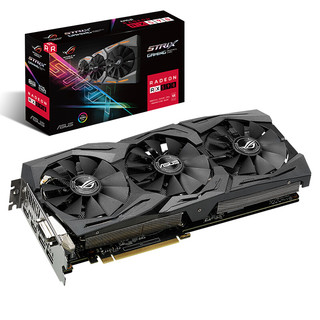 ROG 玩家国度 STRIX-RX 590-8G-GAMING 显卡 8GB 黑色