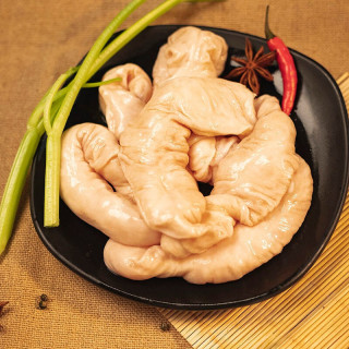 猪大肠半熟猪肠子新鲜猪大肠大肠头鲜冻肥肠批 猪大肠500g