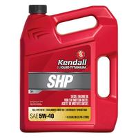 PLUS会员：Kendall 康度 钛流体技术 SHP 全合成柴机油 5W-40 CK-4级 3.785L