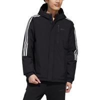 adidas NEO M 3S PAD JKT 男子运动棉服 GJ8860 黑色 M