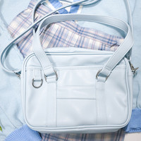 背了个包 超轻mini JK制服 女士手提制服包 水色 迷你