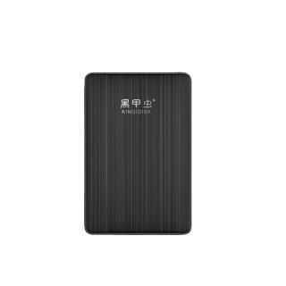 黑甲虫 K Pro 2.5英寸Micro-B移动机械硬盘 80GB USB3.0 商务黑