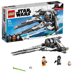 LEGO 乐高 Star Wars星球大战系列 75242 黑色王牌钛拦截机