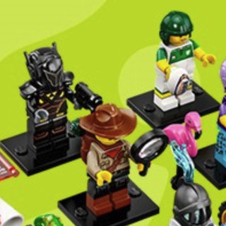LEGO 乐高 Mini Figure抽抽乐系列 71025 收藏人仔 第19季 不重复16款