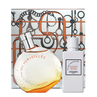 HERMÈS 爱马仕 香水套装 (橘彩星光女士淡香水EDT50ml+身体乳40ml)