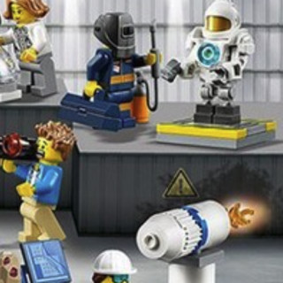 LEGO 乐高 City城市系列 60230 太空研发人仔套装