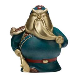 铜师傅关云长系列义薄云天摆件