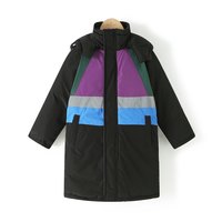 MONTAGUT 梦特娇 D7B3275 女童棉服 黑色 140cm